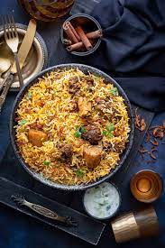 Goat Biryani (or Lamb Biryani)
